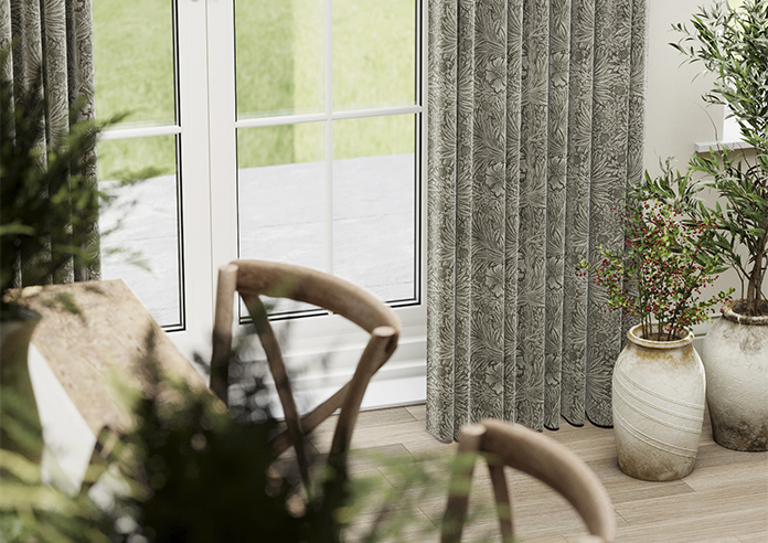 William Morris At Home Marigold Velvet, Iron - Made to Measure Curtains - Image 5